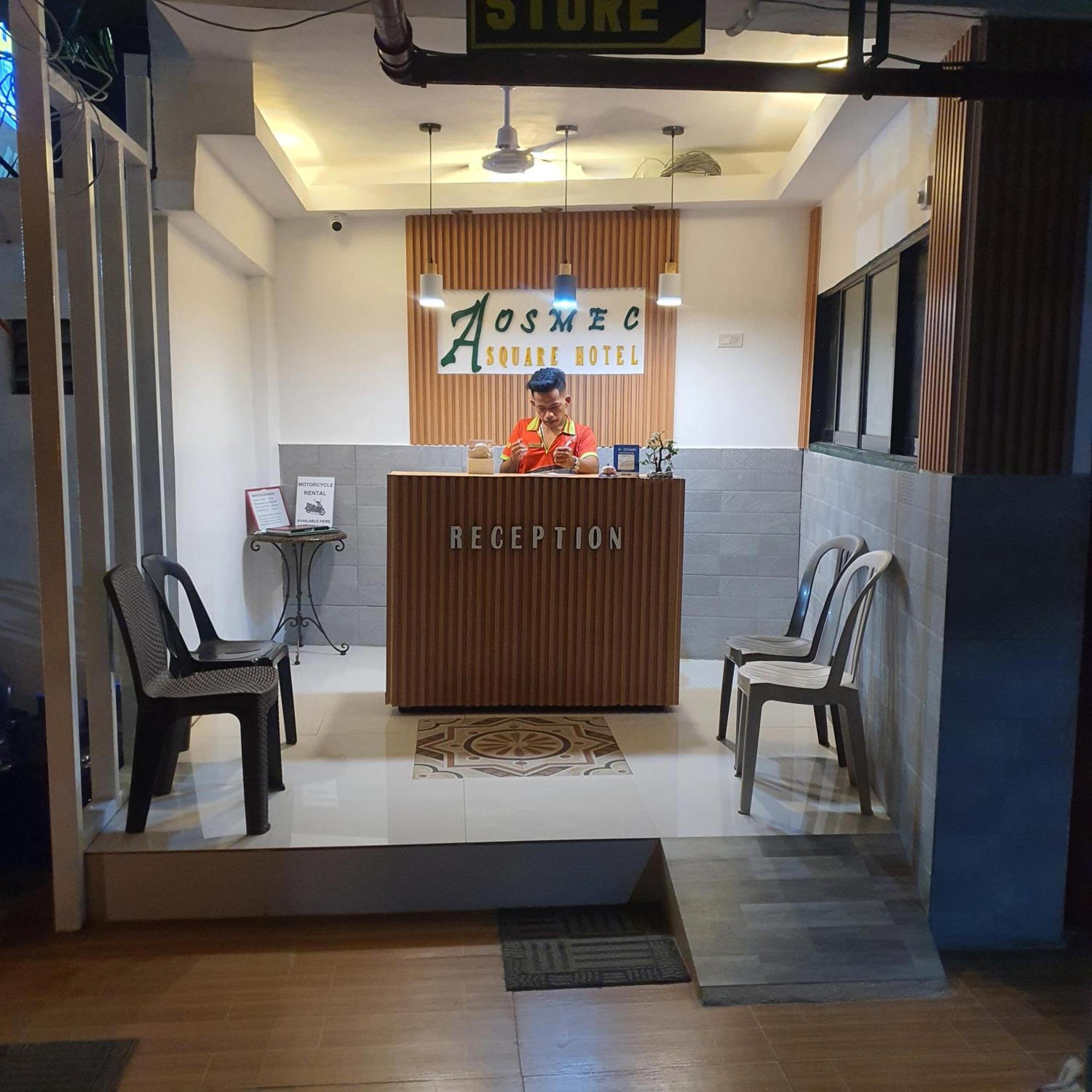 Aosmec Square Hotel 막탄 외부 사진